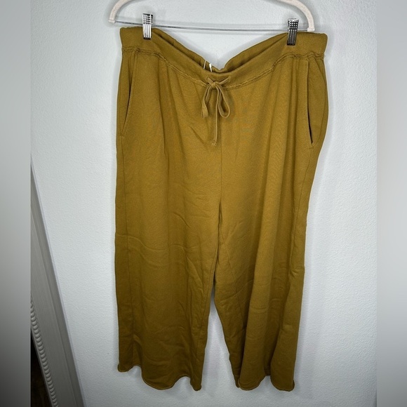 NWT Eileen Fisher Wide Leg Crop Pant Size XL